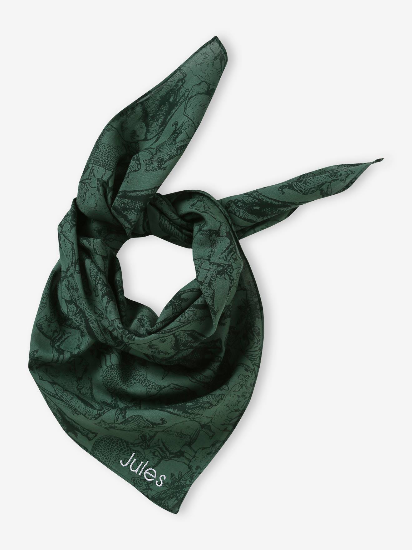 Vertbaudet Jungen Bandana-Halstuch - grün