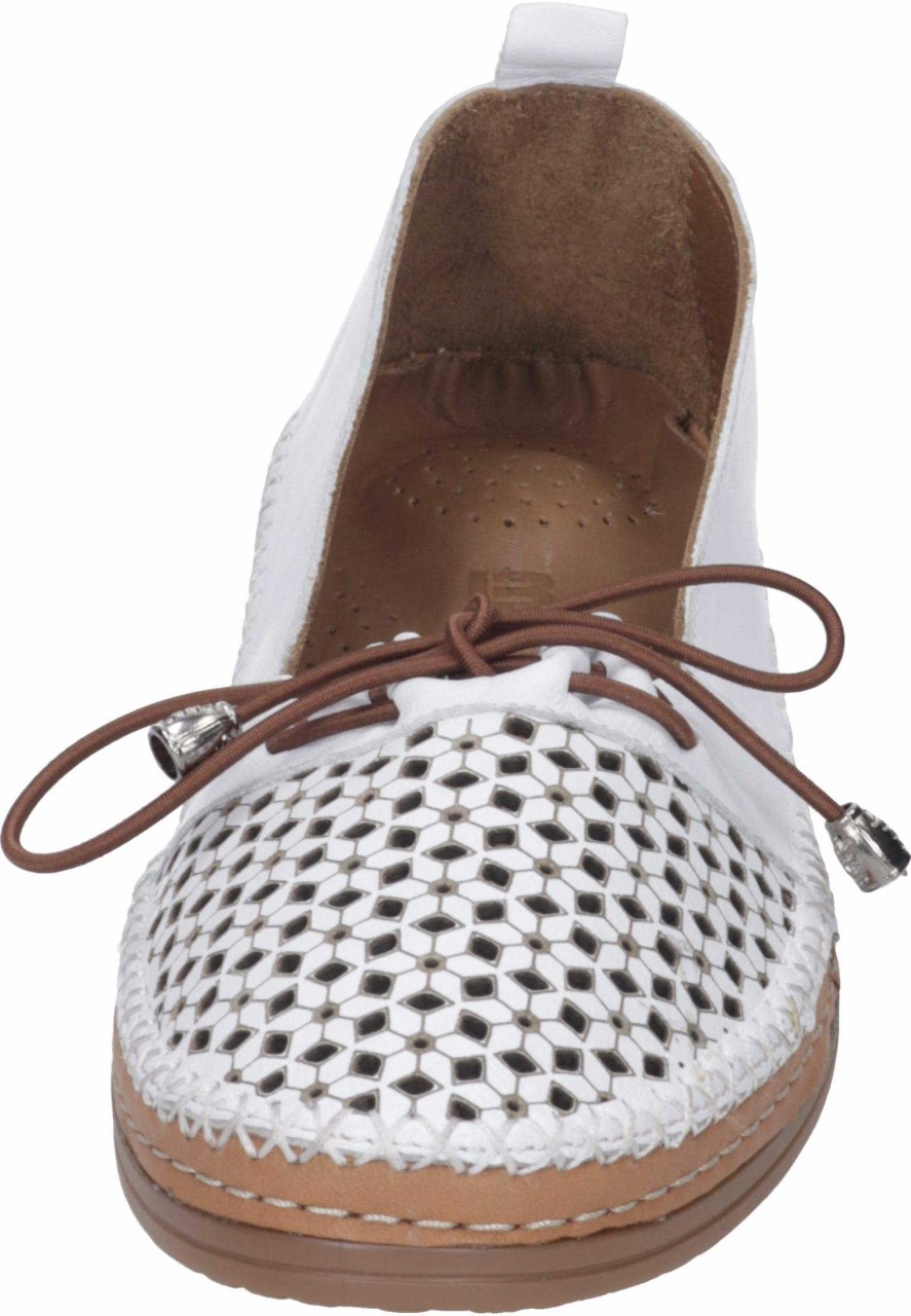 ESTER ELENORA Klassische Slipper weiss