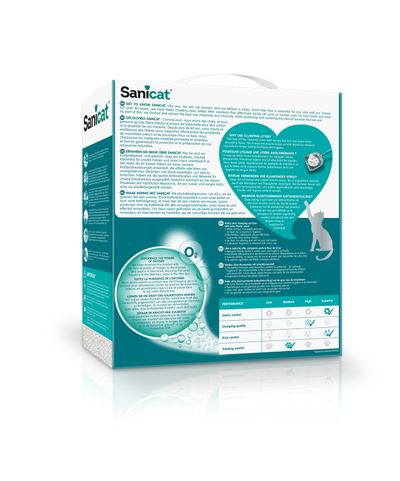 Sanicat Active White Lotus Flower Katzenstreu
