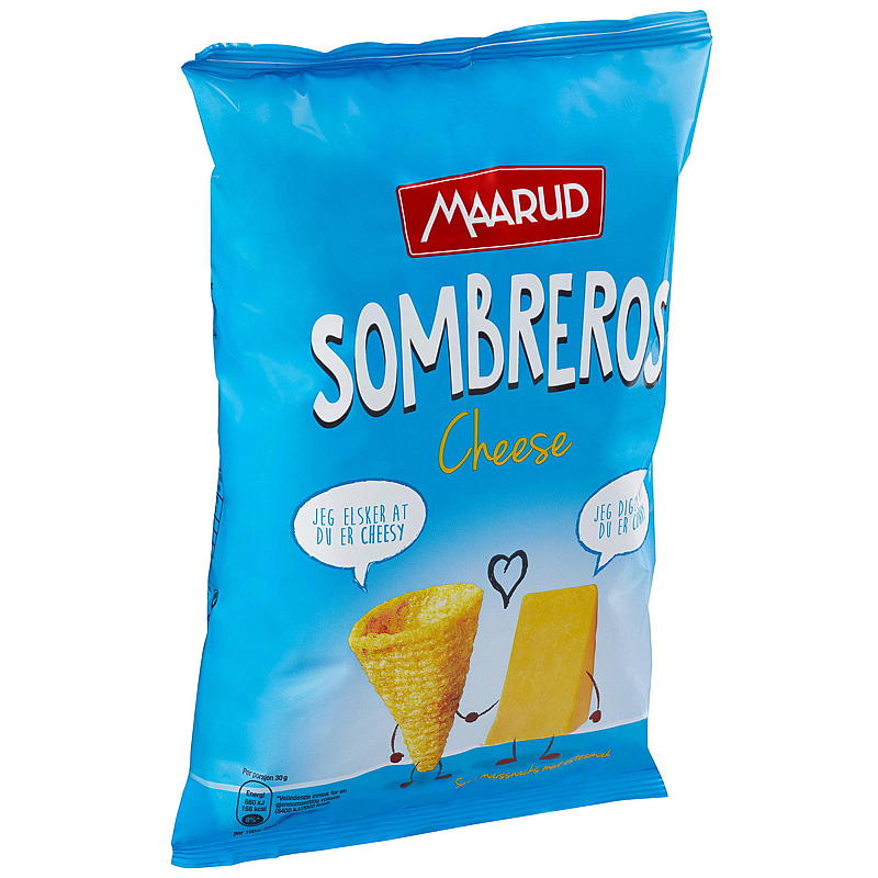 Maarud Sombreros 110 g cheddar