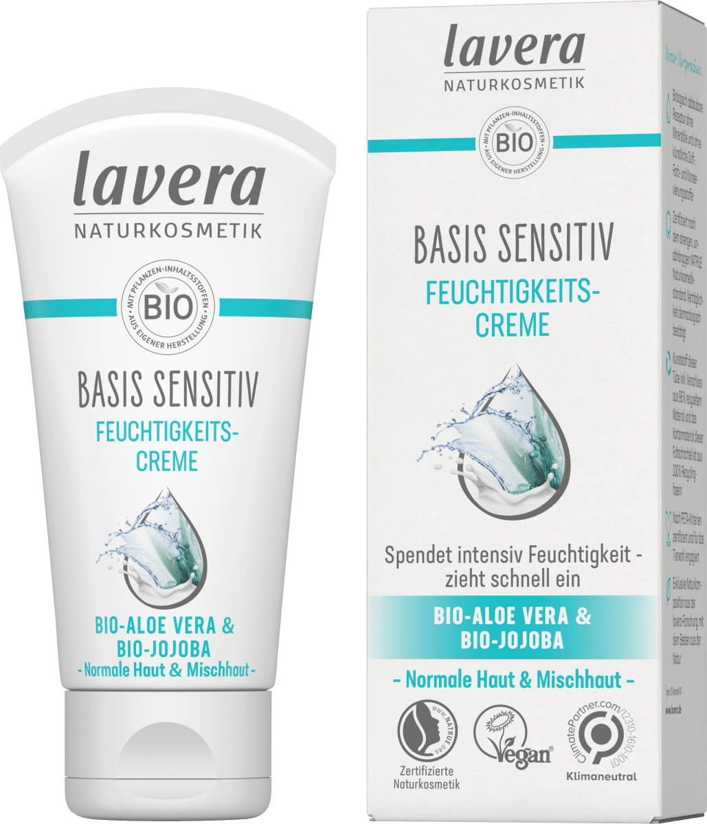 Gesichtscreme Basis Sensitiv feuchtigkeitsspendend, 50 ml