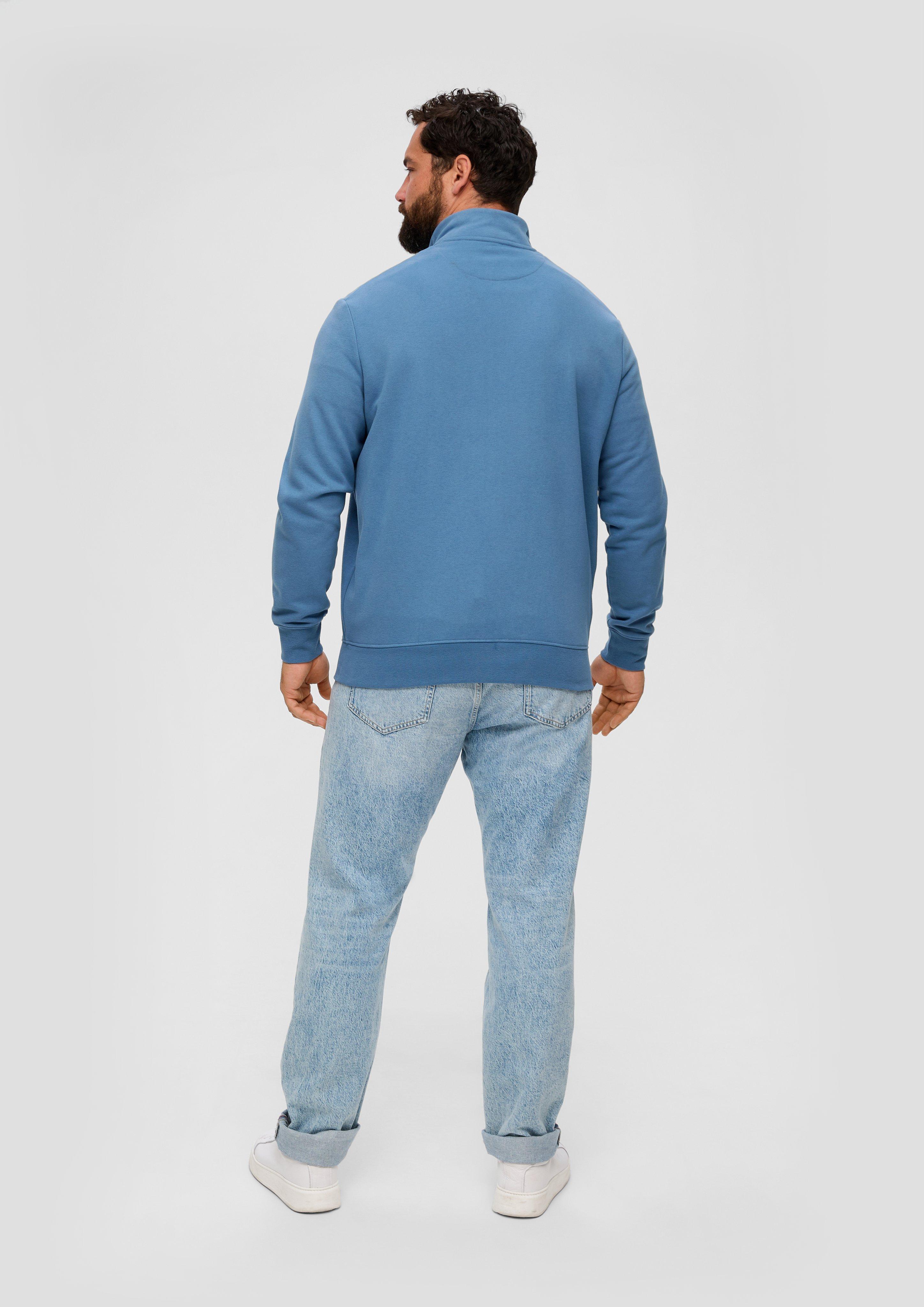 Sweatshirt Jacke mit Stehkragen  2146809-5402
