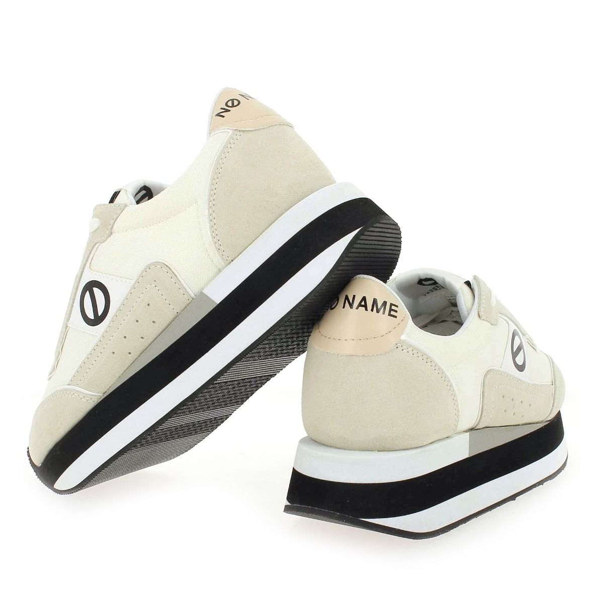 No Name  BOOM JOGGER - Blanc Noir