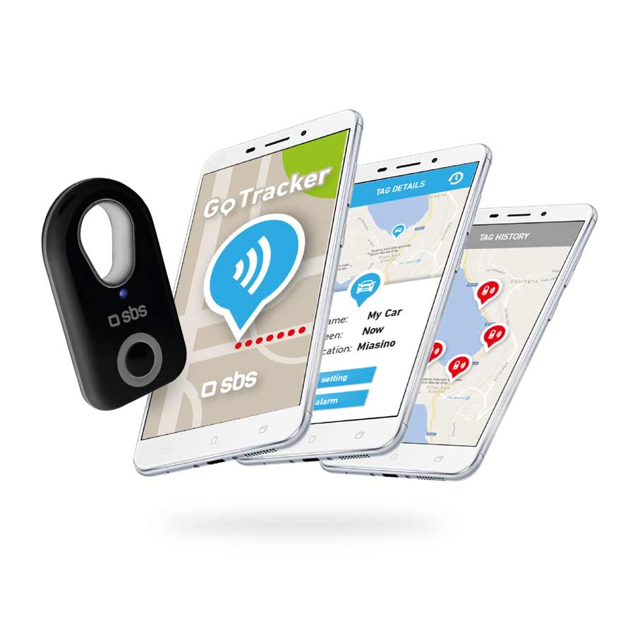 SBS Taggy GPS Tracker in Schwarz - ATU