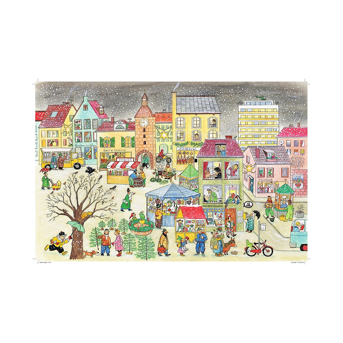 Winter-Wimmelbuch