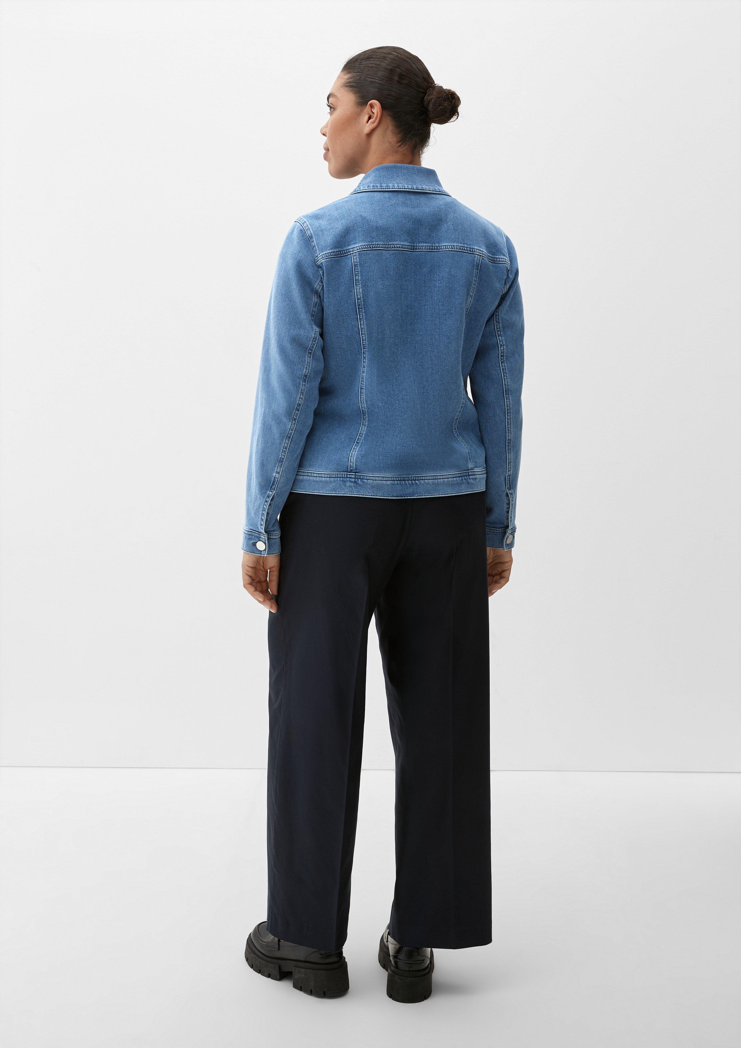 Jeansjacke mit Waschung  2129010-57Z4