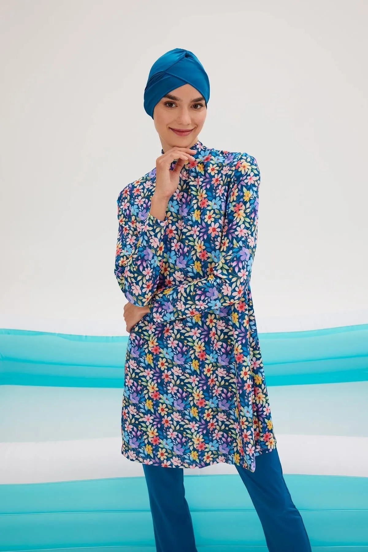 DeFacto  Dreifach-Burkini in normaler Passform B0991ax23sm