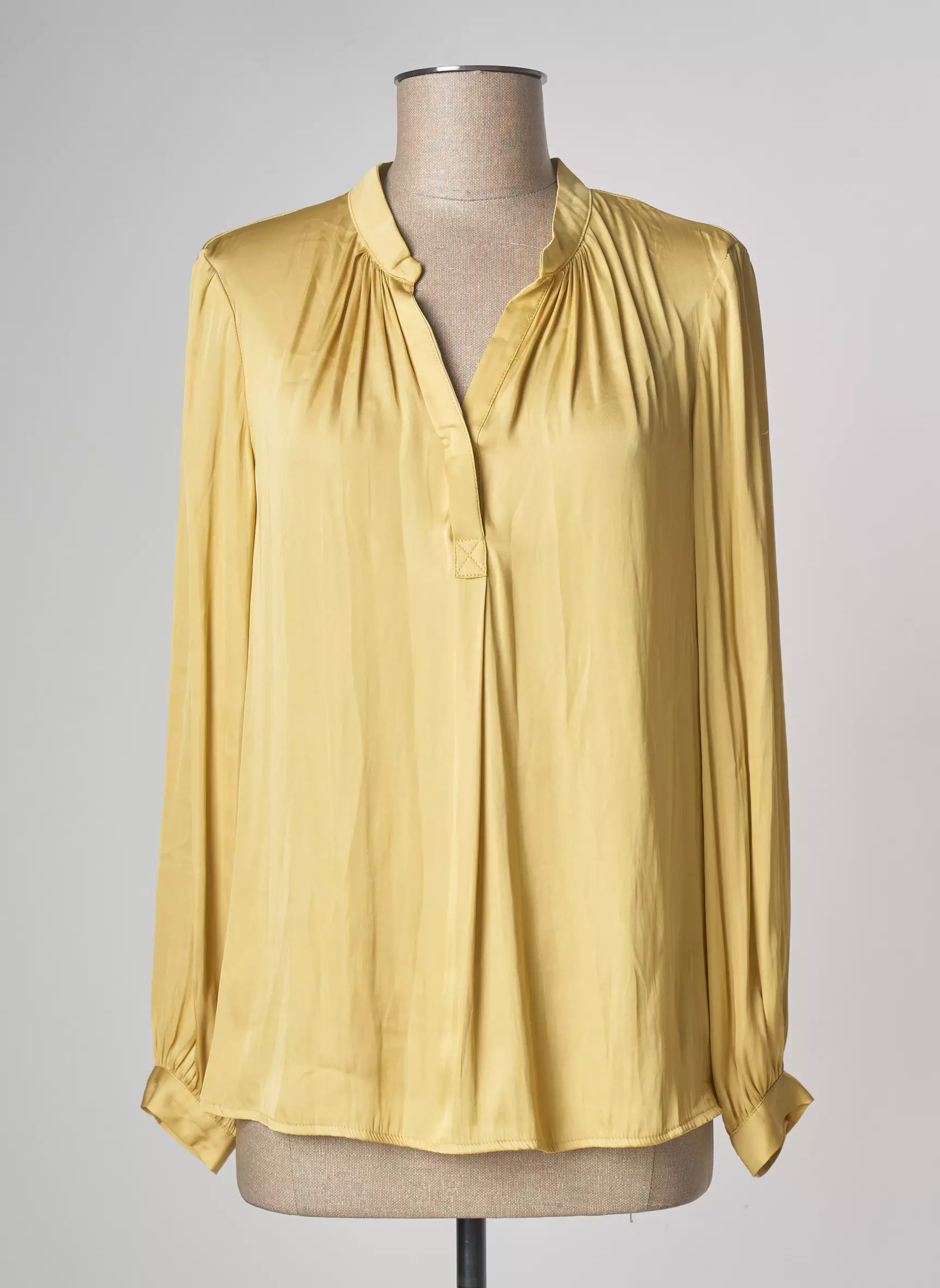 See U Soon Blouses Femme couleur jaune