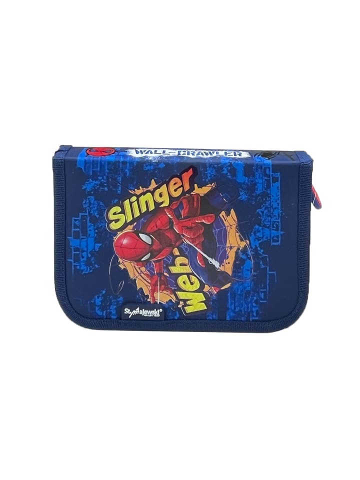 Spiderman Federmappe in Blau günstig kaufen onesize