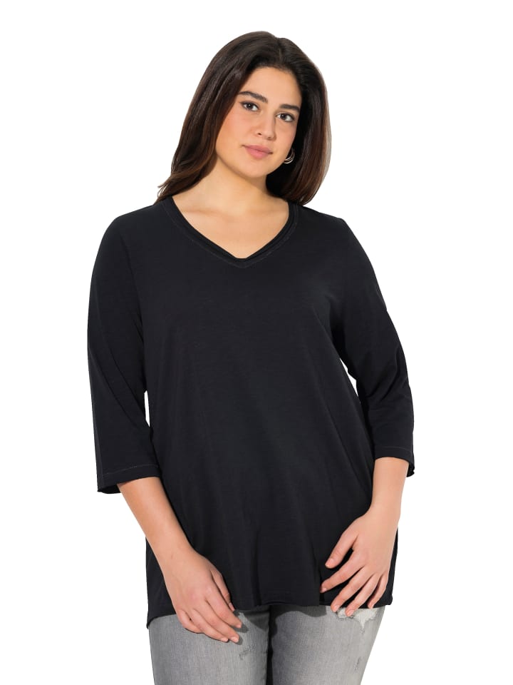 Ulla Popken Shirt in schwarz günstig kaufen