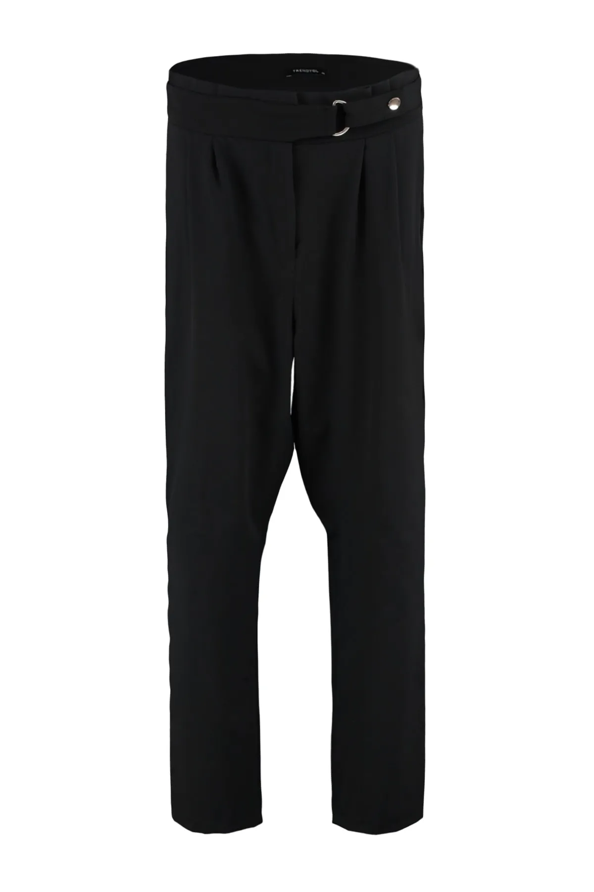 Trendyol Curve  Schwarze gewebte Hose
