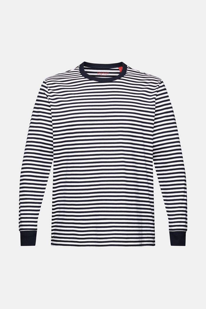 Gestreiftes Longsleeve aus Baumwolle