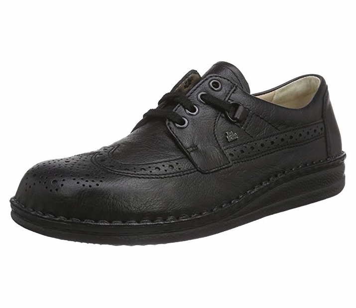 FINN COMFORT Komfort Schnürer schwarz Finn-York schwarz Togo