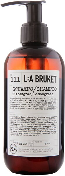 L:A Bruket No. 111 Shampoo Lemongrass Shampoo
