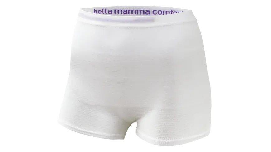 bella mamma Comfort Wöchnerinnen Slip schwarz, weiß