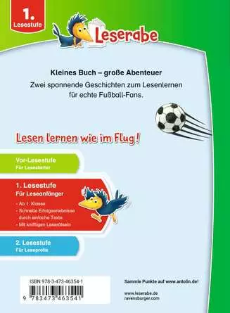 Leserabe - Sonderausgaben: Erstlesegeschichten - Fußball