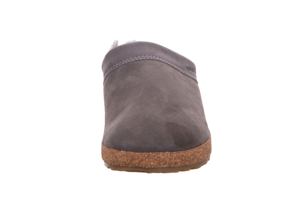 HAFLINGER Hausschuhe grau