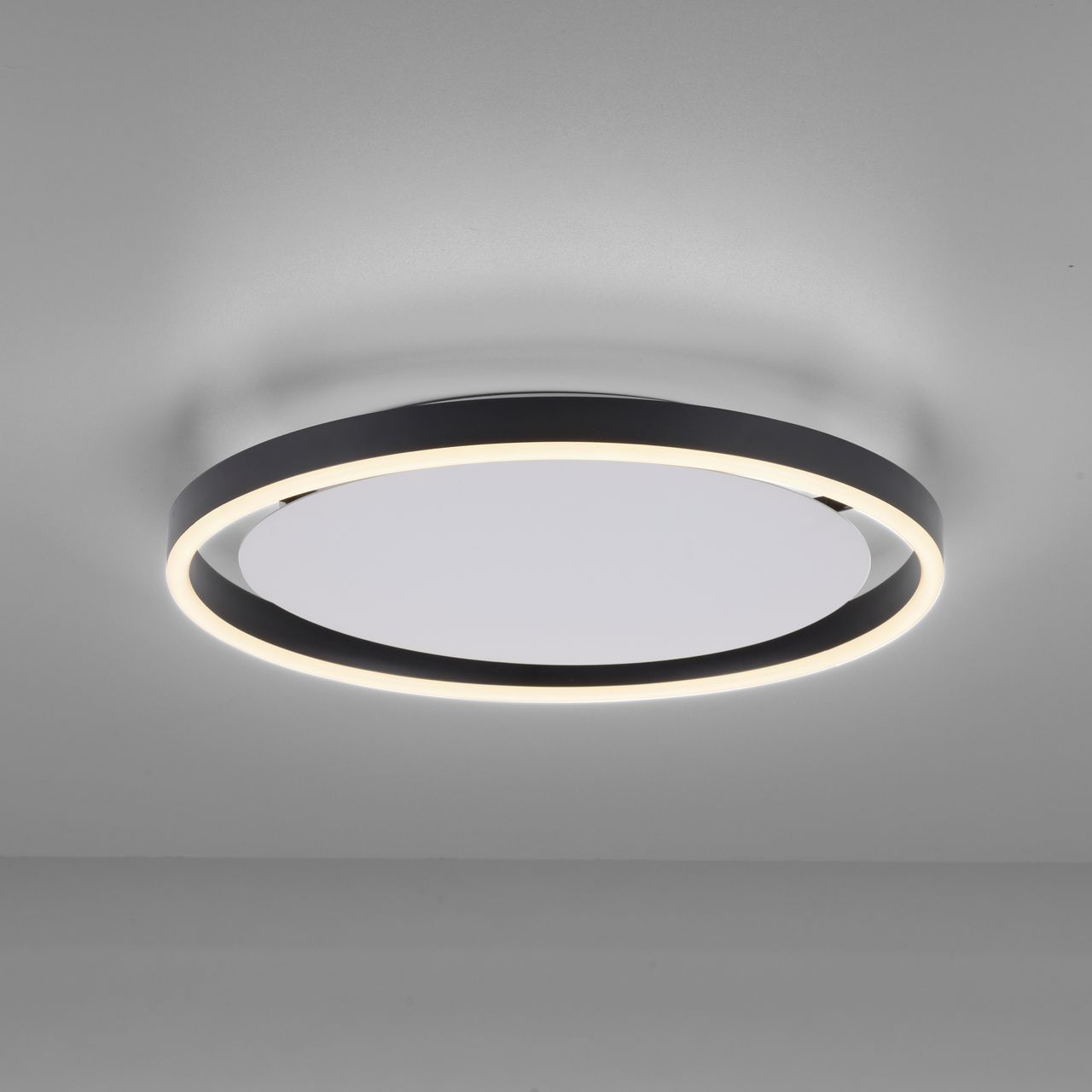 JUST LIGHT JUST LIGHT. LED Deckenleuchte RITUS, rund, 3-Stufen Dimmer, 3000Kelvin,  Innenleuchte, IP20