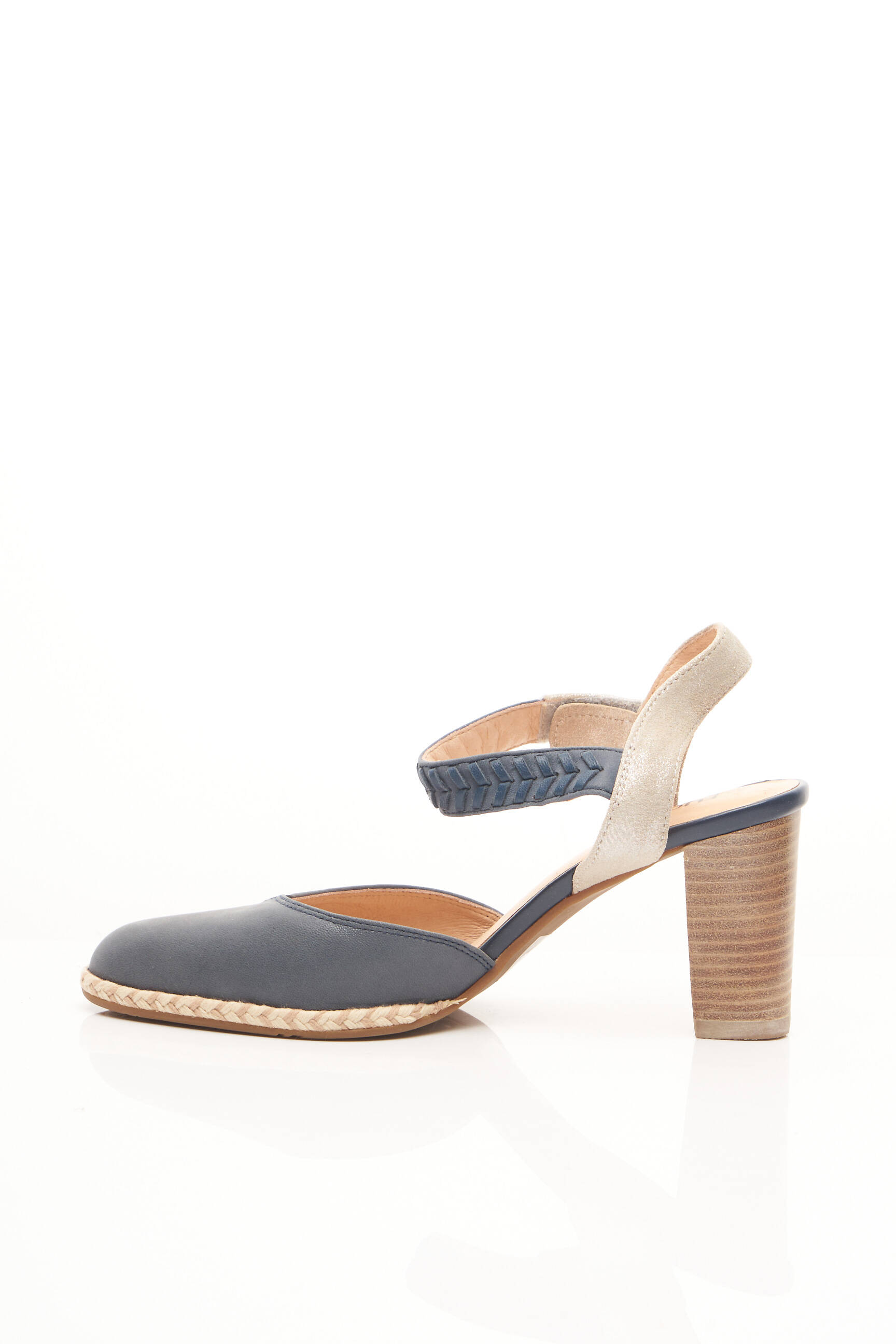 Fugitive Sandales Nu Pieds Femme couleur bleu