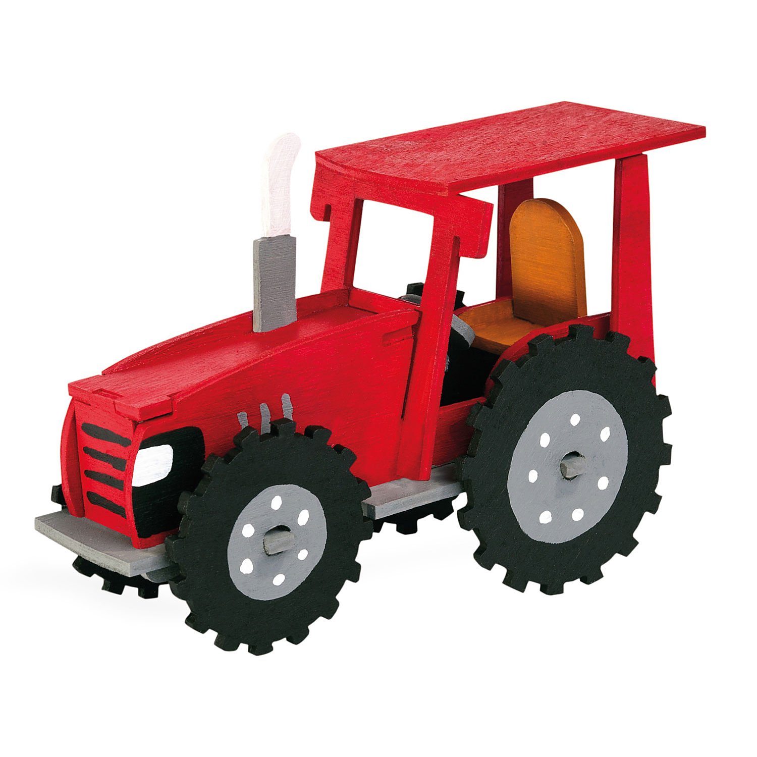 Holzbausatz Traktor, 15 x 11 cm