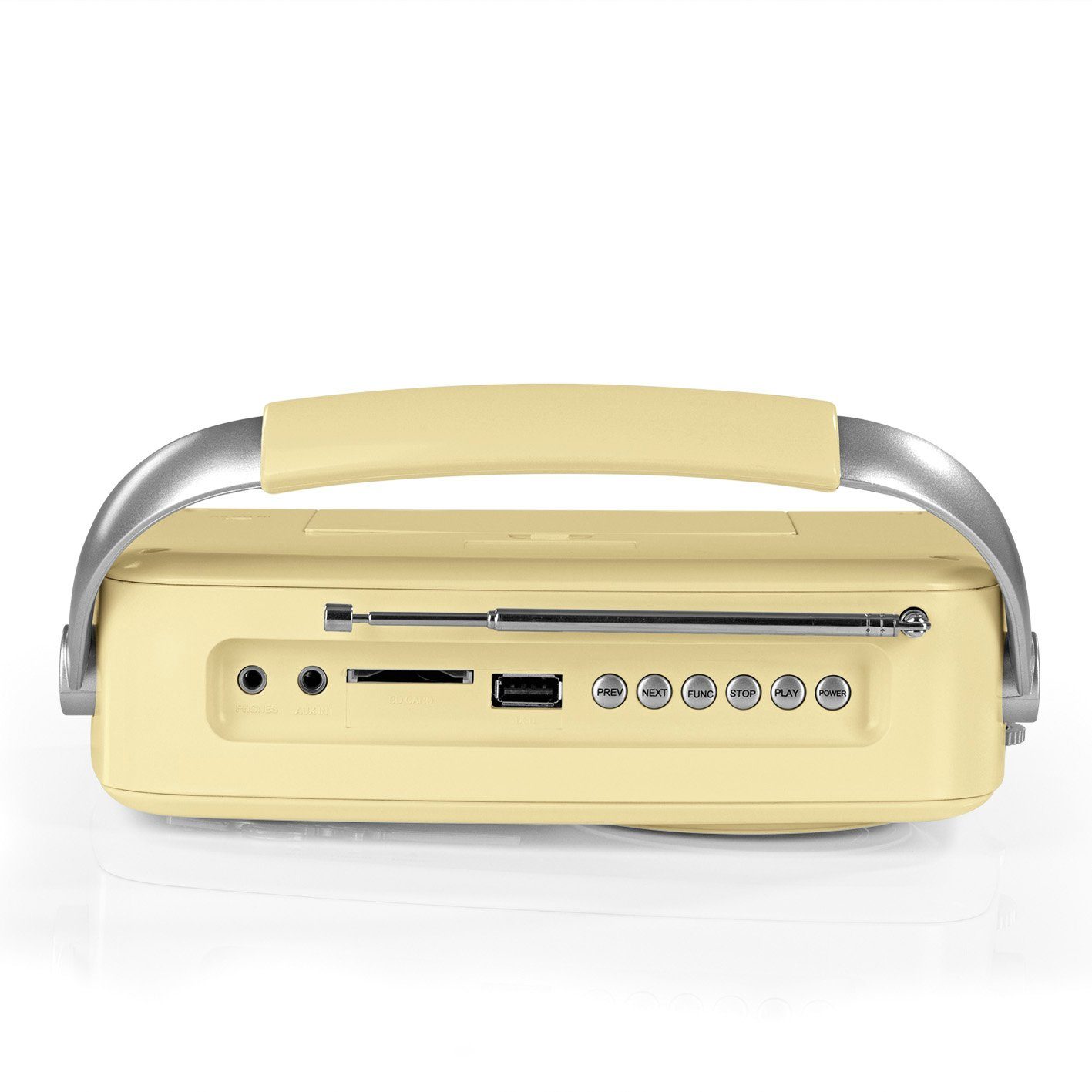 EASYmaxx 50er Jahre Retro-Radio (Retro in Vanille)