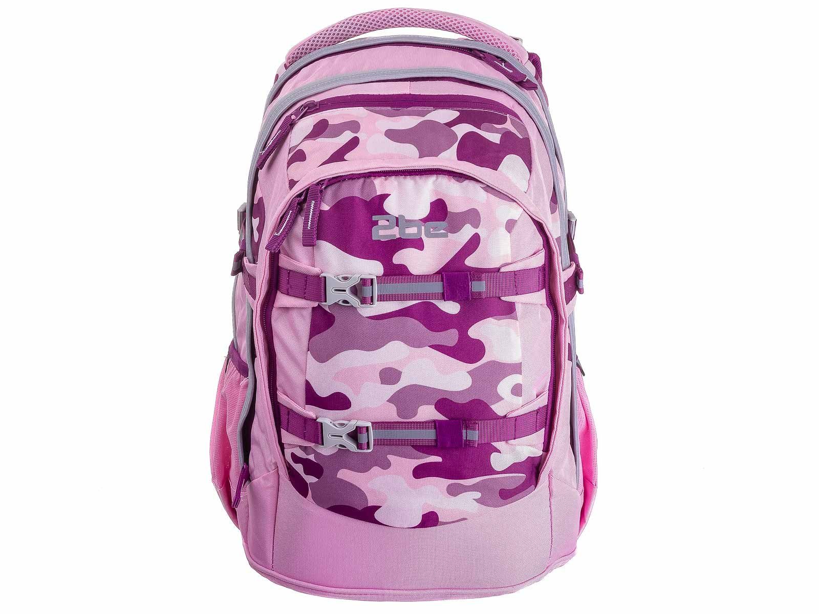 2be Schulrucksack Schulrucksack-Set (Set, inkl. Regencape, Inkl. Schulrucksack, inkl. Schlampermäppchen, inkl. Sportbeutel), inkl. Regencape, Turnbeutel und Schlampermäppchen