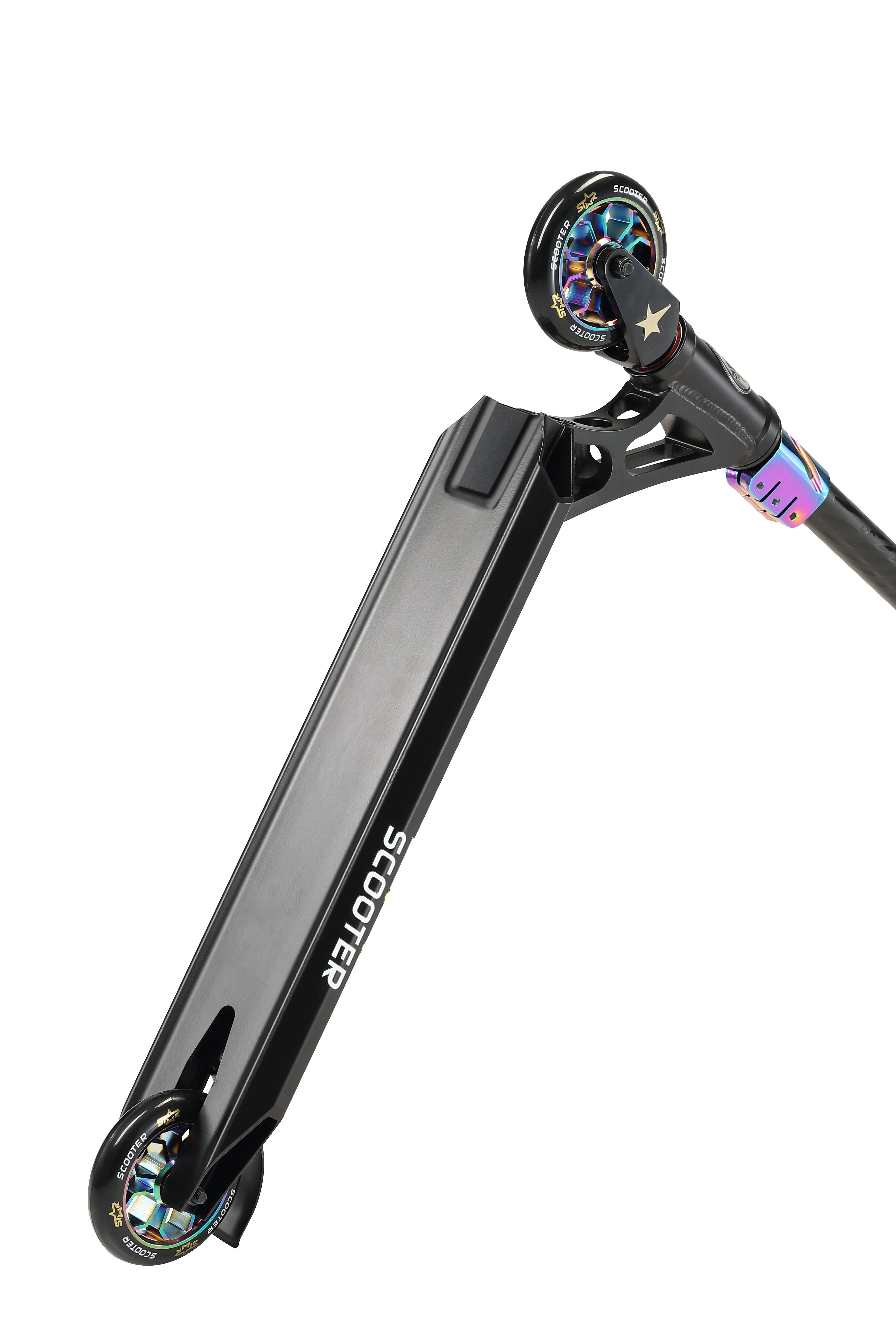 Star-Scooter Stuntscooter 110 mm, HIC Kompression; Professional Stuntscooter; Vollintegriertes Headset