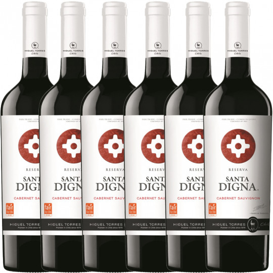 Santa Digna Cabernet Sauvignon Reserva 6x0,75l KARTON