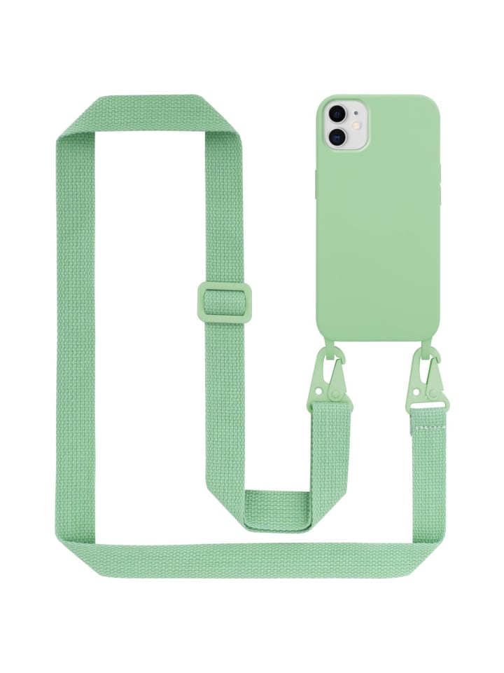 cadorabo Handykette für Apple iPhone 11 Hülle in LIQUID HELL GRÜN günstig kaufen iPhone 11