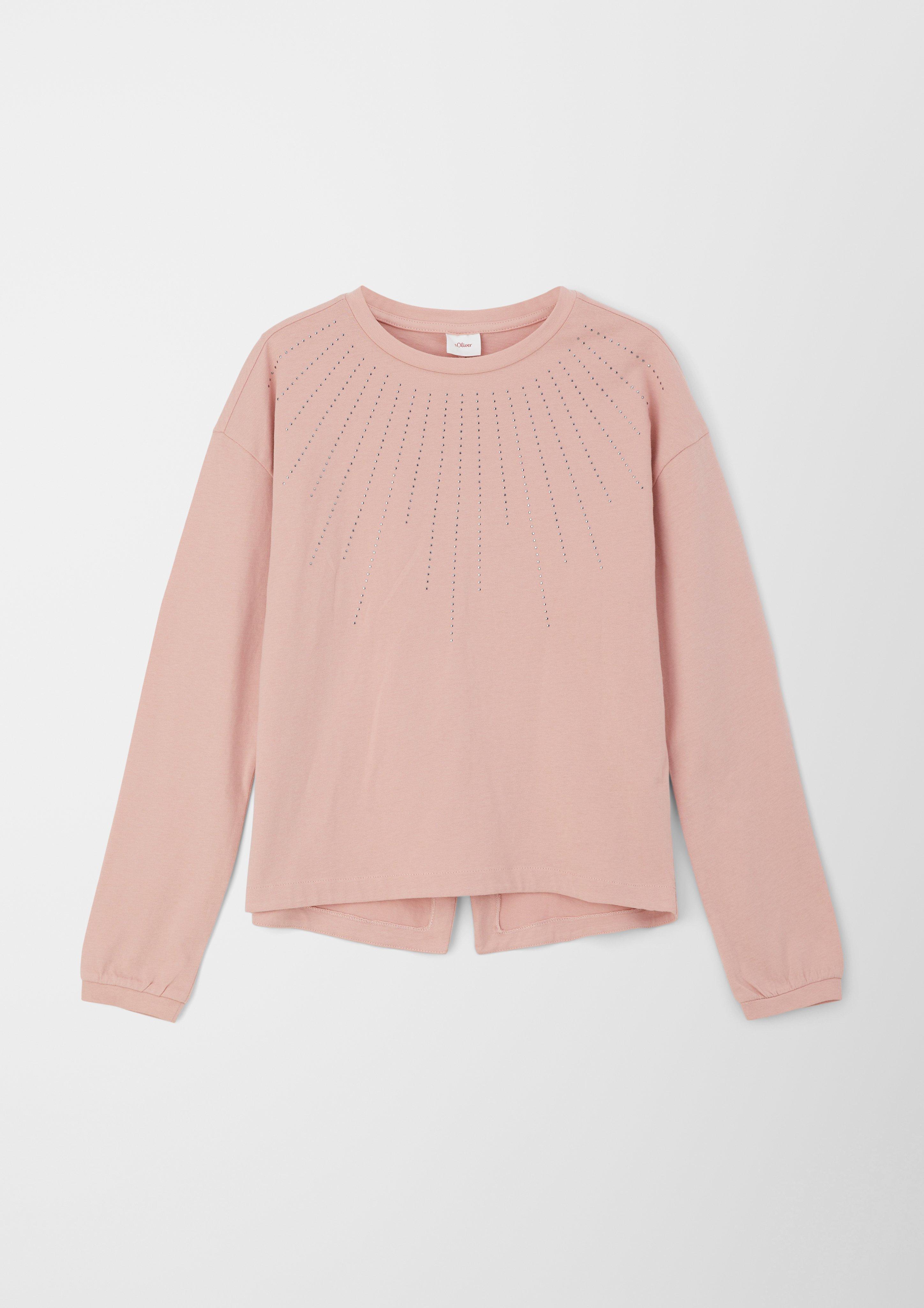 Longsleeve mit Nietenbesatz  2122082-4257
