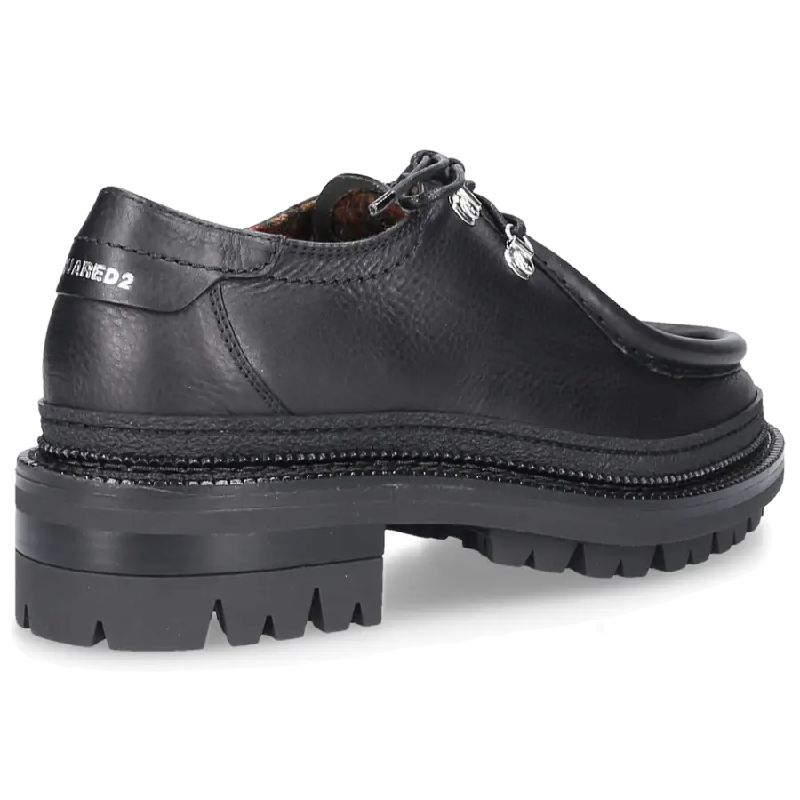 Dsquared2 - Schnürschuhe HENRY Kalbsleder - schwarz