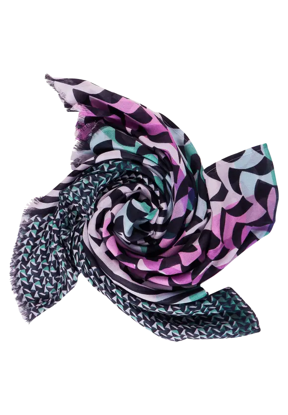 Street One Multicolor Print Schal