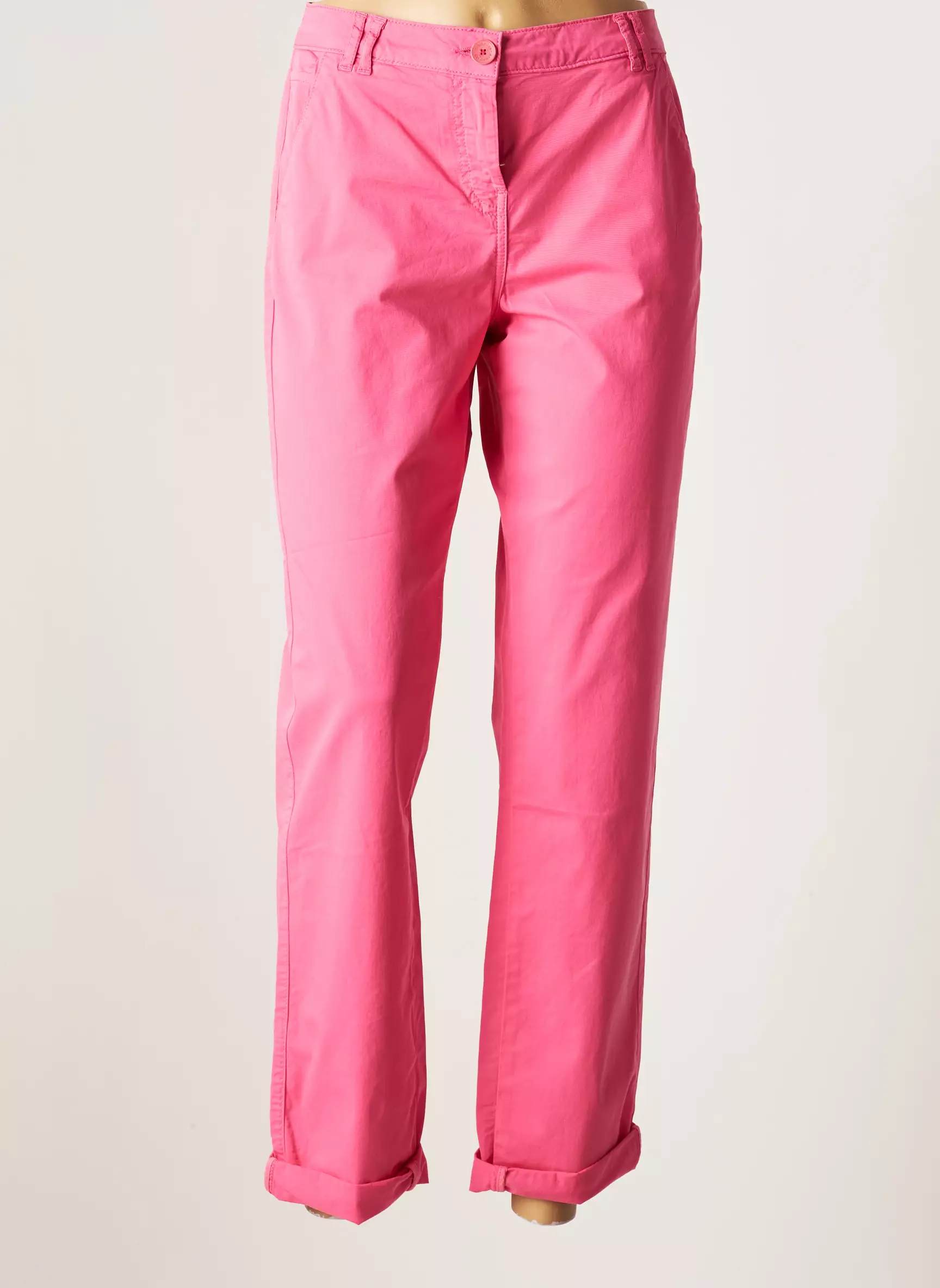 Armor Lux Pantalons Droits Femme couleur rose