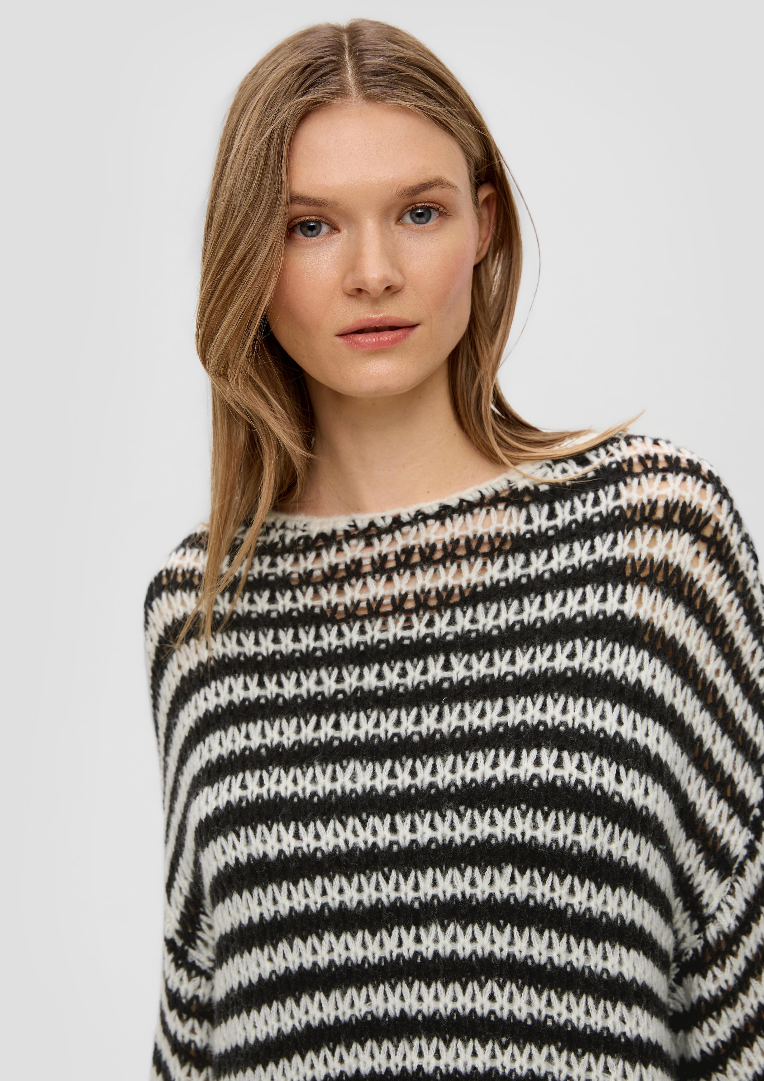 Strickpullover mit Stehkragen  2142245-07X1