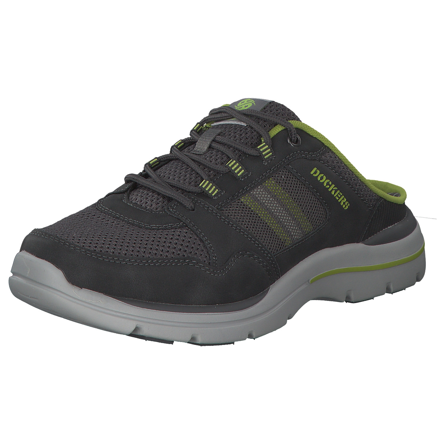 Dockers 46BN002, Slip-On-Sneaker, Herren, Grau (Dunkelgrau)