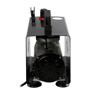 MK3 Airbrush Kompressor mit Druckregulator und Wasserabscheider mit schwarzer Abdeckung