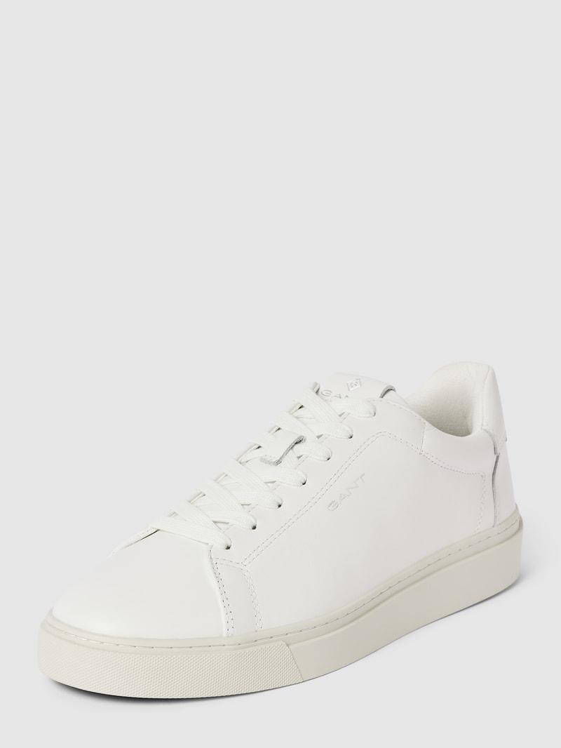 Sneaker mit Label-Details Modell 'Mc Julien' in weiß