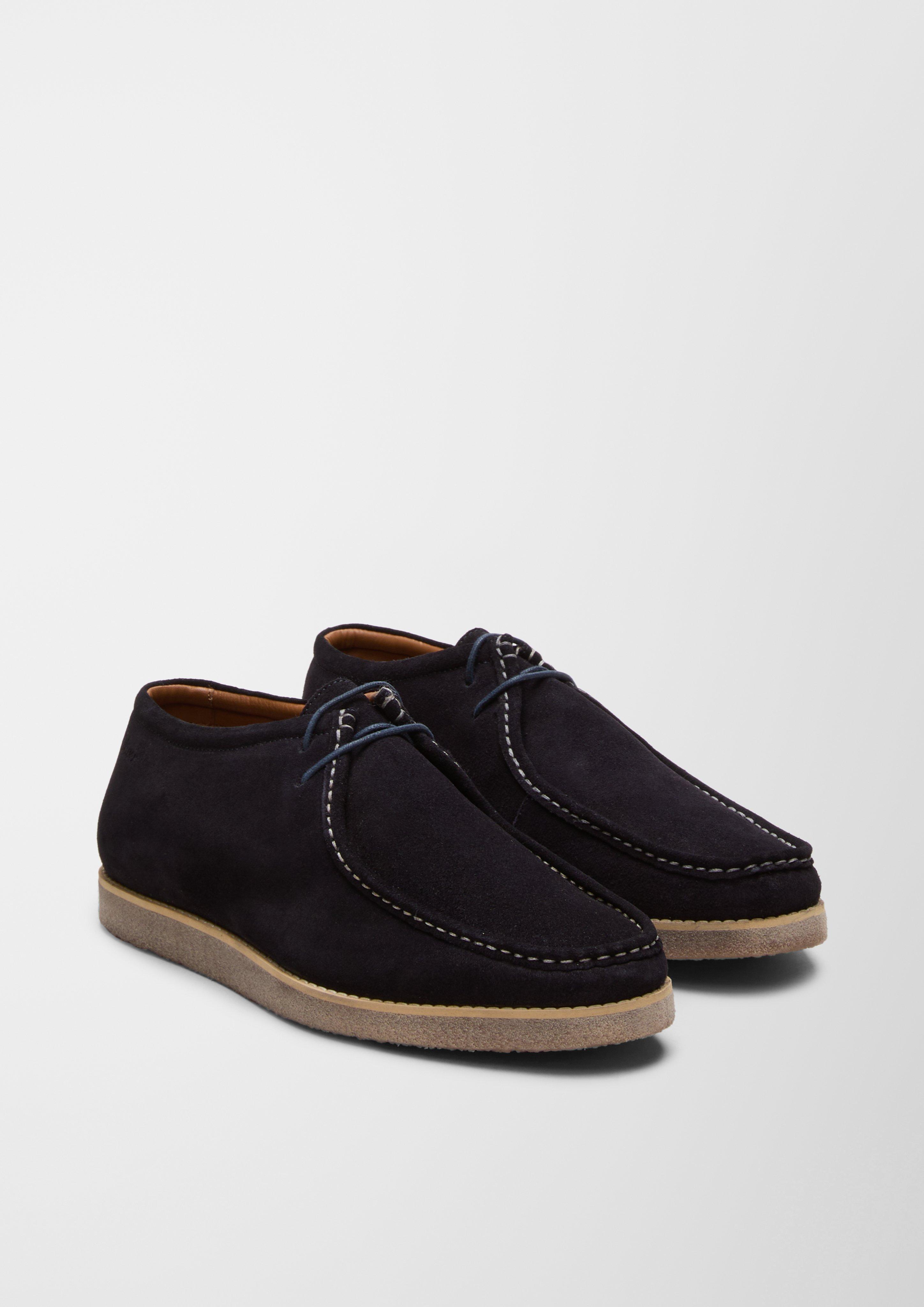Halbschuh aus Veloursleder  6006615-805
