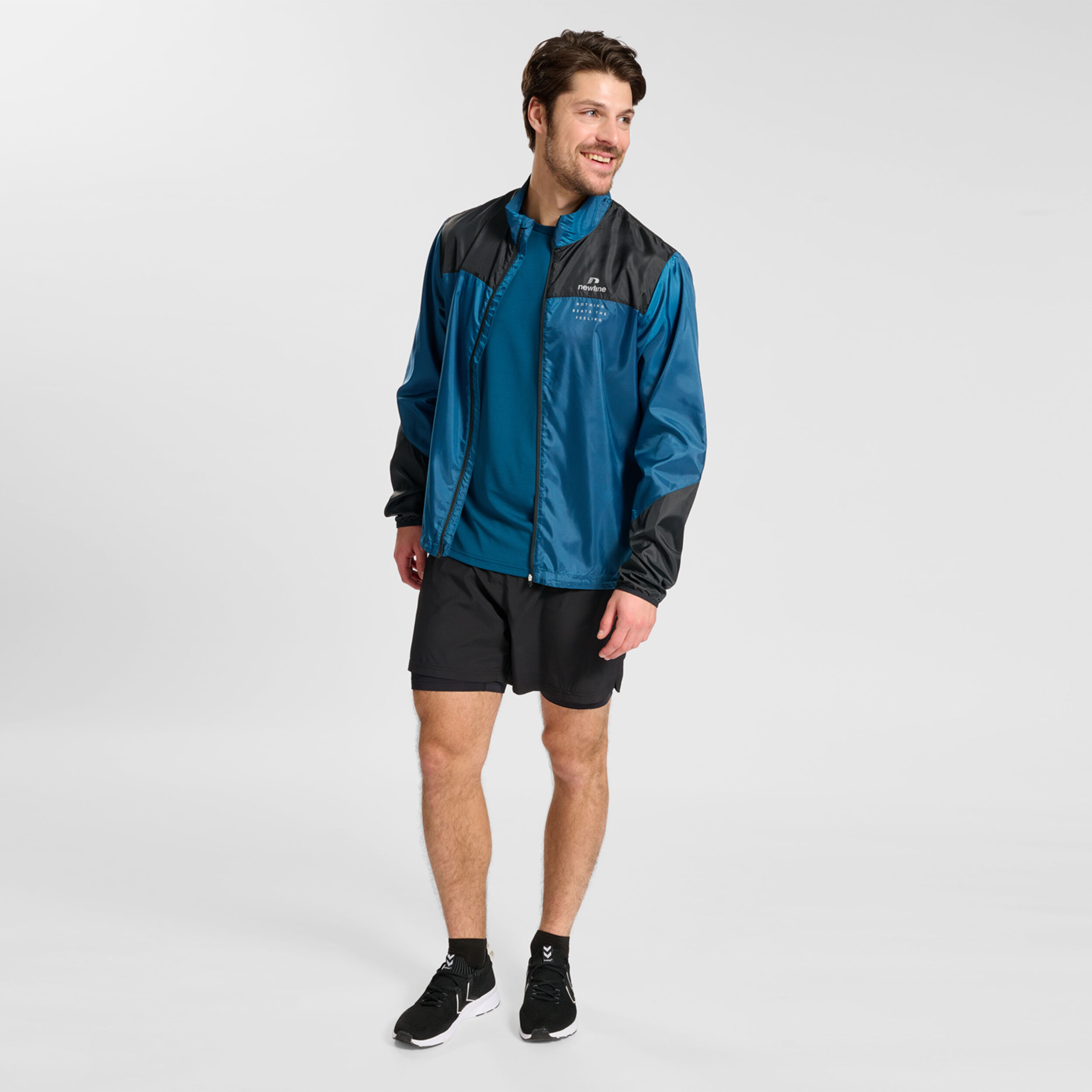 Denton Jacket Laufjacke Herren - Blau