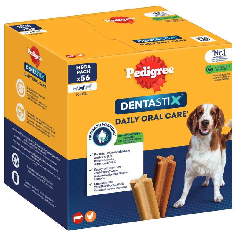 224 x Pedigree Dentastix/Dentastix Fresh zu TOP-Preisen | bitiba