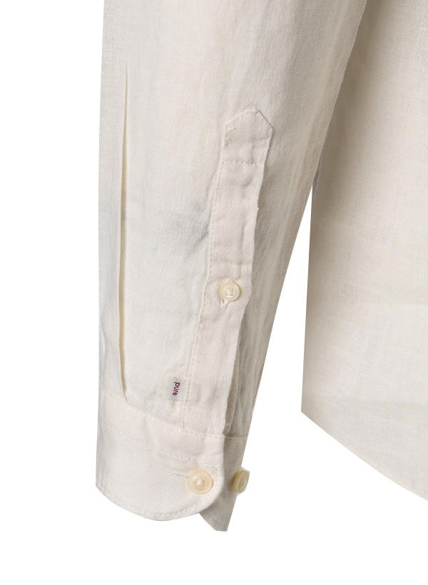 PURE, Hemd, Reines Leinen, creme