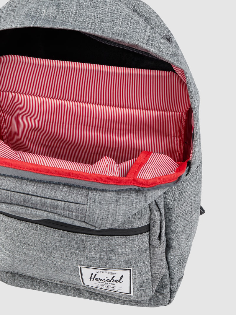 Rucksack mit Laptopfach Modell 'Pop Quiz' in mittelgrau meliert