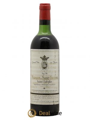 Marquis de Saint Estèphe  1976 - Lot de 1 Bouteille