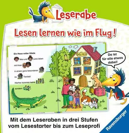 Leserabe - Vor-Lesestufe: Hotel Tierlieb