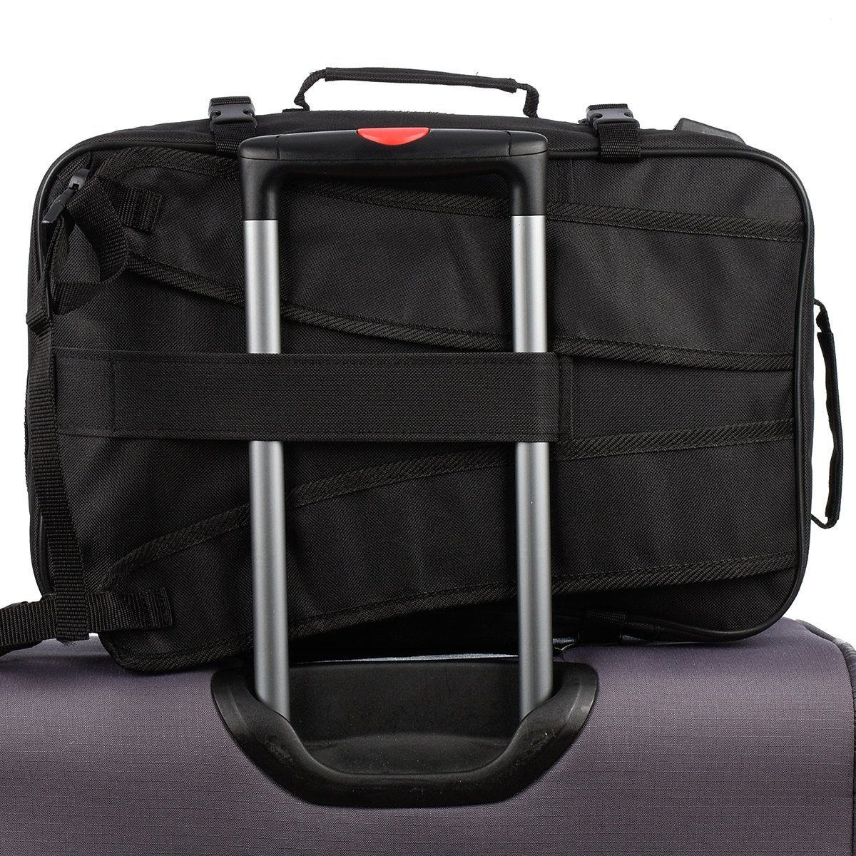 nm_trade Reiserucksack Reisetasche Reiserucksack Handgepäck RYANAIR 40x20x25 cm, wasserdicht, geräumig, leicht, Volumen 20L, aus Cordura