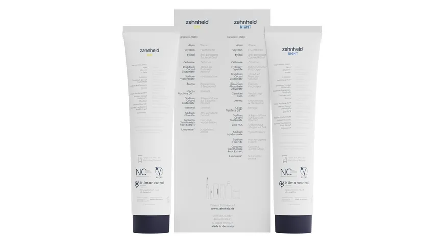 ZAHNHELD Zahnpasta Day & Night 150 ml