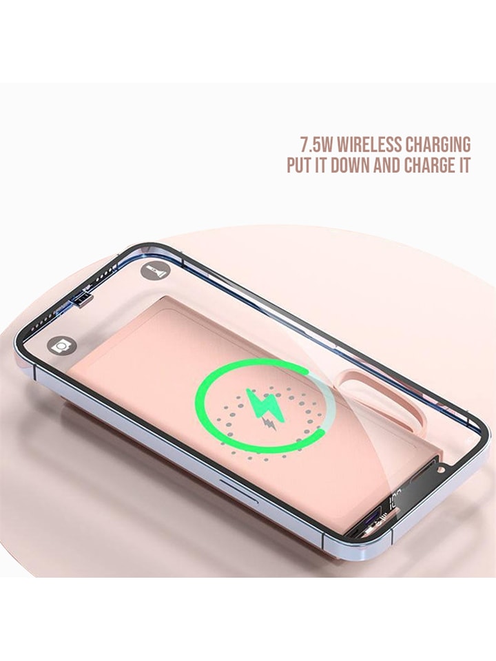 SmartCase Powerbank in Rosa - 30.000 mAh günstig kaufen onesize