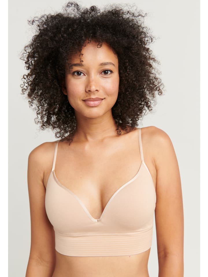 Jockey Bügelloser-BH Natural Beauty Bralette in Beige günstig kaufen