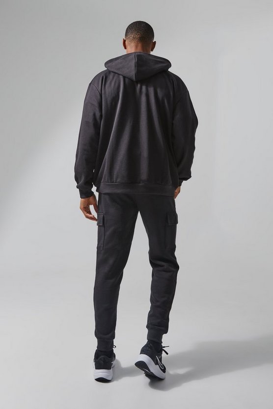 Man Active X Andrei Oversize Hoodie mit Reißverschluss