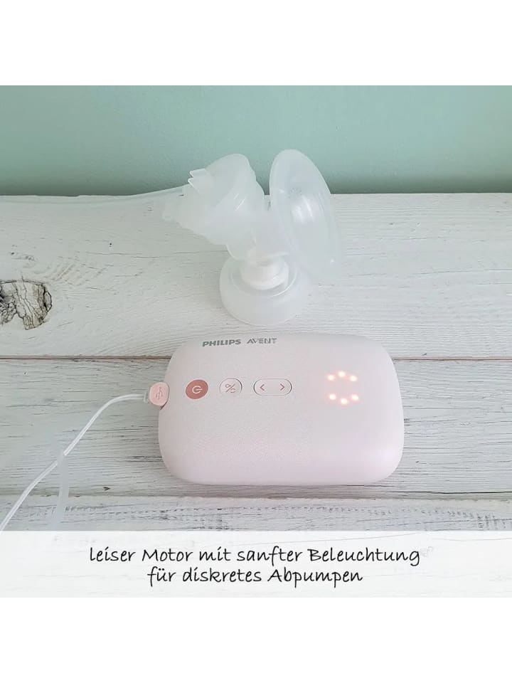 Philips Avent Elektrische Milchpumpe Natural Motion SCF395/31   in rosa günstig kaufen onesize